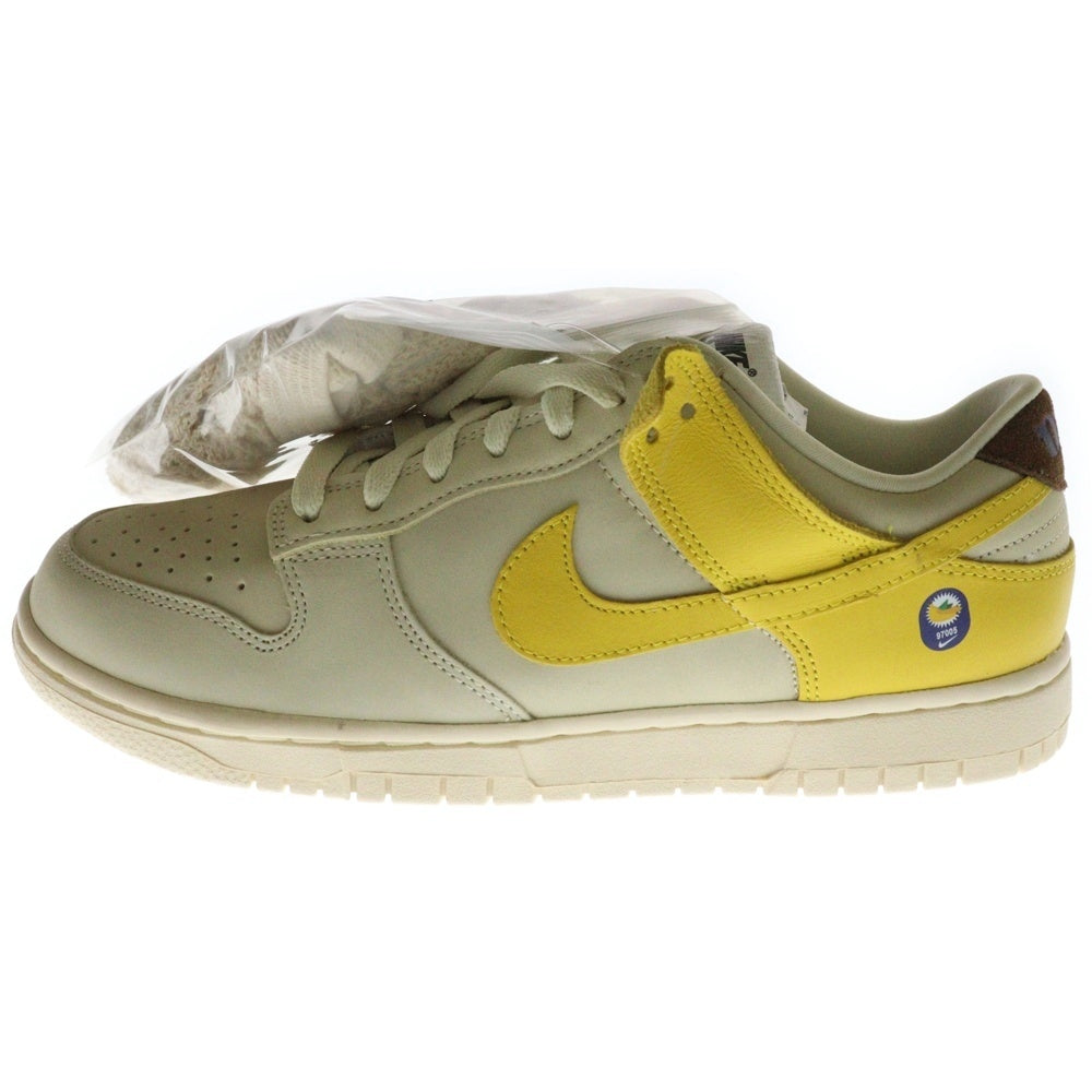 NIKE(ナイキ) WMNS DUNK LOW BANANA DR5487-100 ウィメンズ ダンク バナナ ローカットスニーカー シューズ ベージュ/イエロー US9.5/26.5cm