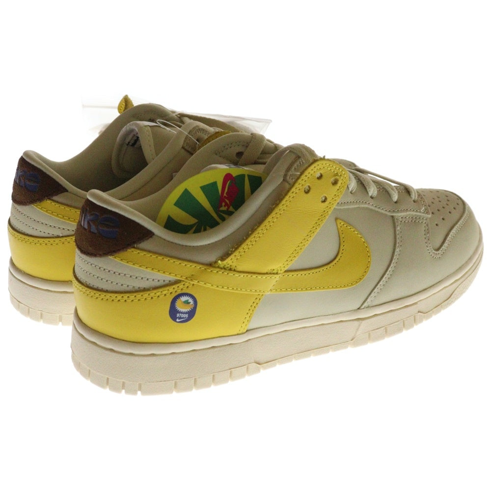 NIKE(ナイキ) WMNS DUNK LOW BANANA DR5487-100 ウィメンズ ダンク バナナ ローカットスニーカー シューズ ベージュ/イエロー US9.5/26.5cm