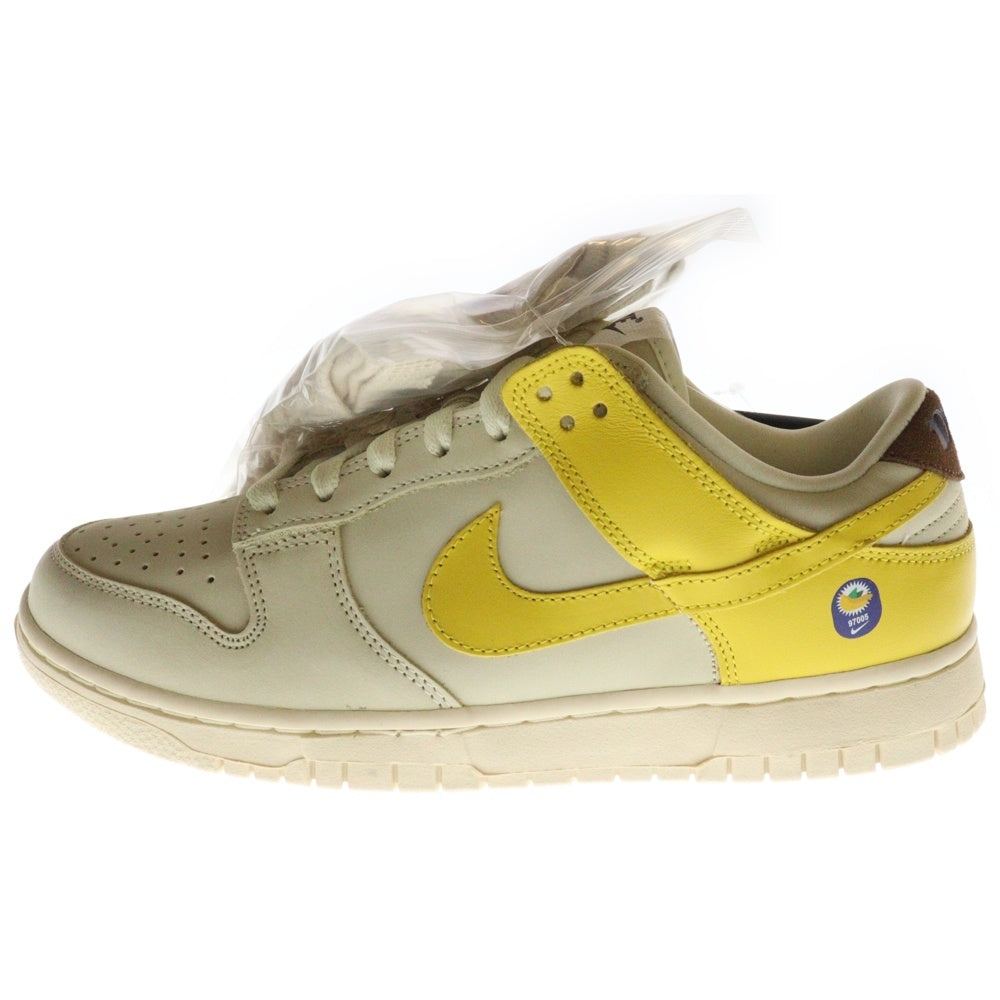 NIKE(ナイキ) WMNS DUNK LOW BANANA DR5487-100 ウィメンズ ダンク バナナ ローカットスニーカー シューズ ベージュ/イエロー US9/26cm