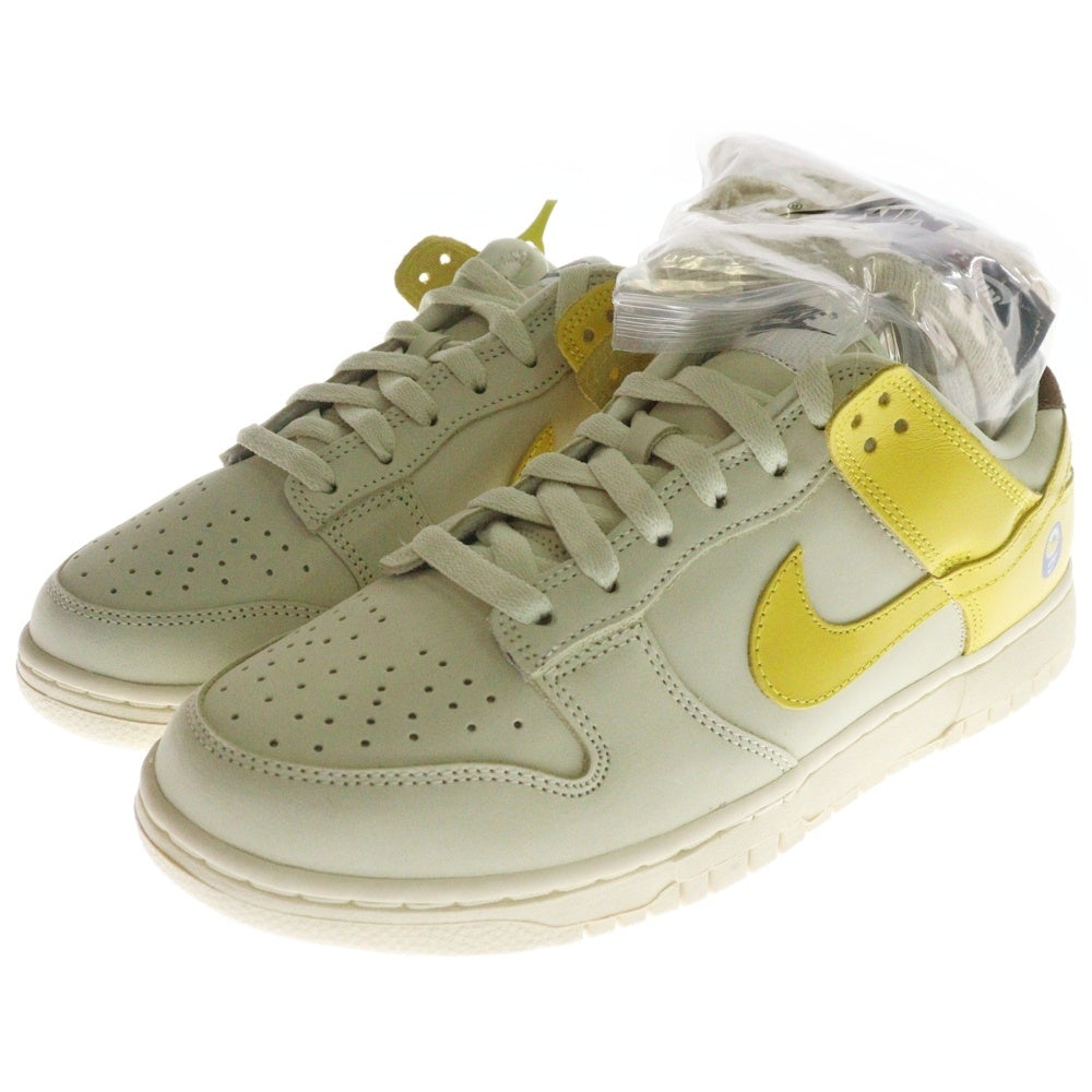 NIKE(ナイキ) WMNS DUNK LOW BANANA DR5487-100 ウィメンズ ダンク バナナ ローカットスニーカー シューズ ベージュ/イエロー US9/26cm