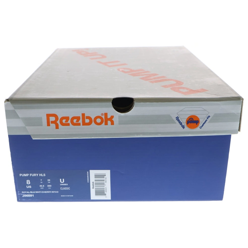 Reebok(リーボック) PUMP FURY HLS J86891 ポンプフューリー ローカットスニーカー シューズ マルチカラー US8/26cm