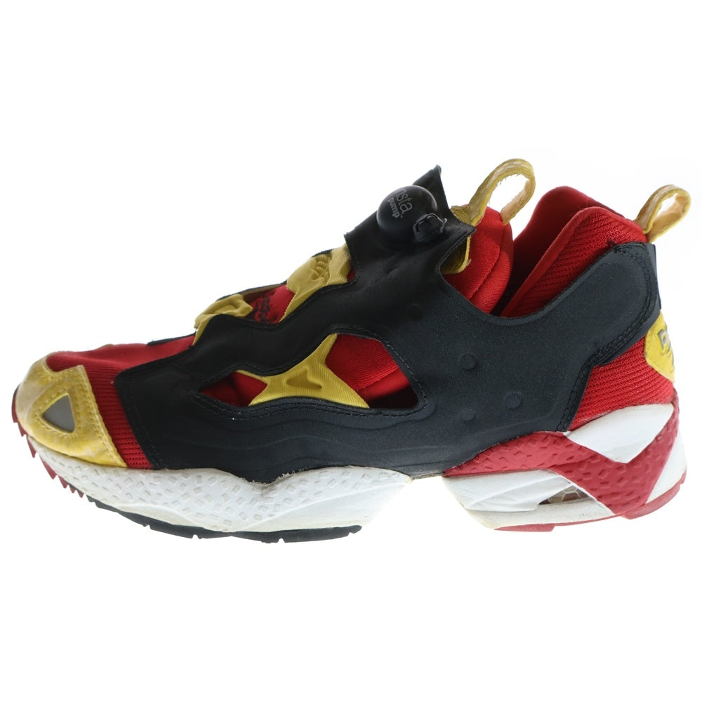 Reebok(リーボック) INSTA PUMP FURY 1-40597 インスタポンプフューリー ローカットスニーカー シューズ ブラック/レッド/イエロー US8.5/26.5cm