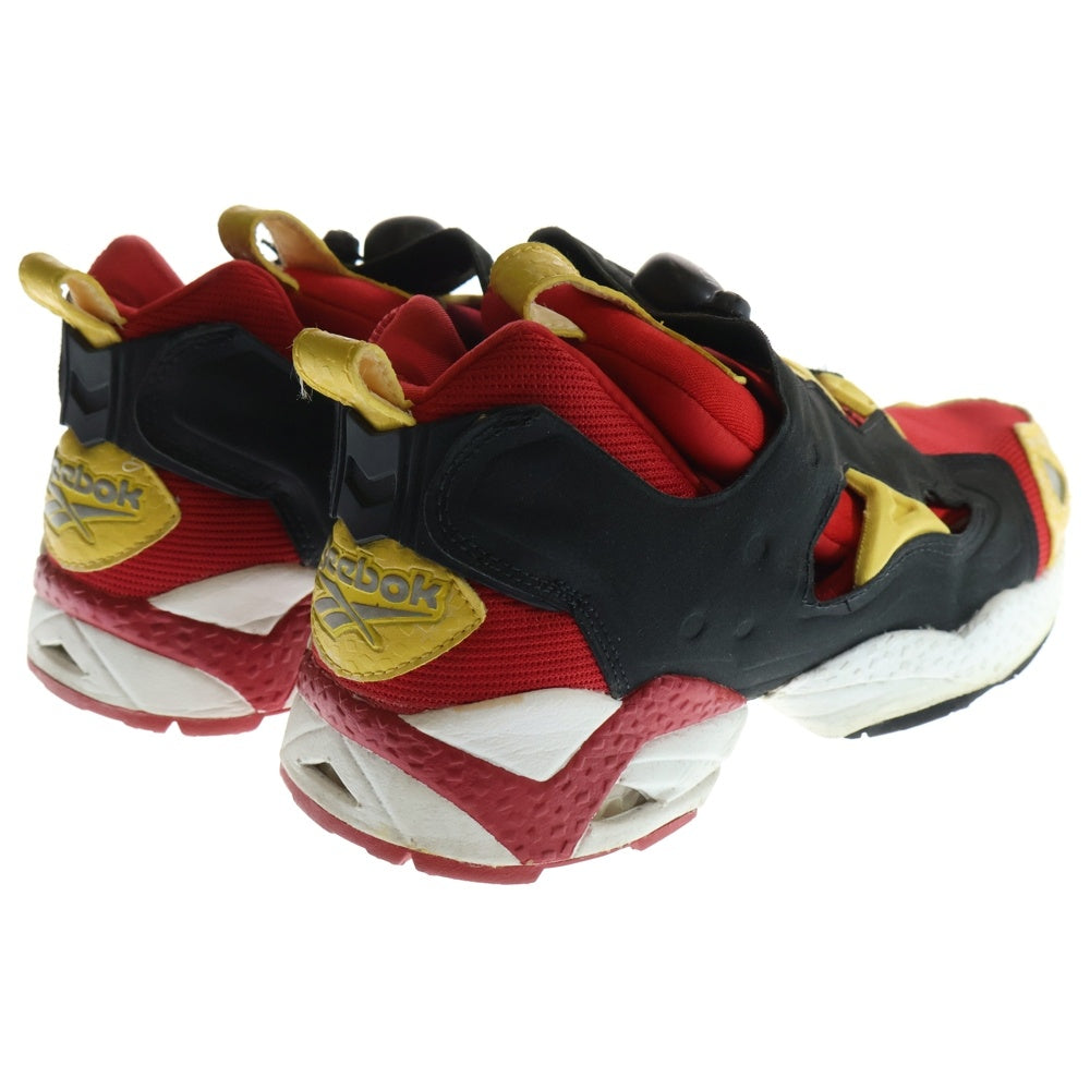 Reebok(リーボック) INSTA PUMP FURY 1-40597 インスタポンプフューリー ローカットスニーカー シューズ ブラック/レッド/イエロー US8.5/26.5cm