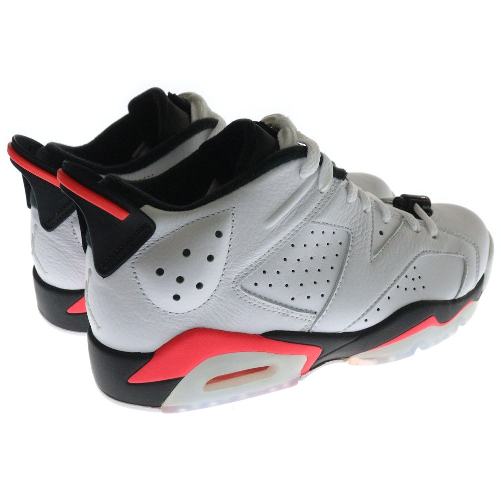 NIKE(ナイキ) 【観賞用 2015年製】AIR JORDAN 6 RETRO LOW INFRARED 23-BLACK エアジョーダン6インフラレッド ローカットスニーカー US8/26cm 304401-123