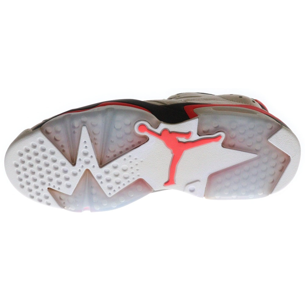 NIKE(ナイキ) 【観賞用 2015年製】AIR JORDAN 6 RETRO LOW INFRARED 23-BLACK エアジョーダン6インフラレッド ローカットスニーカー US8/26cm 304401-123