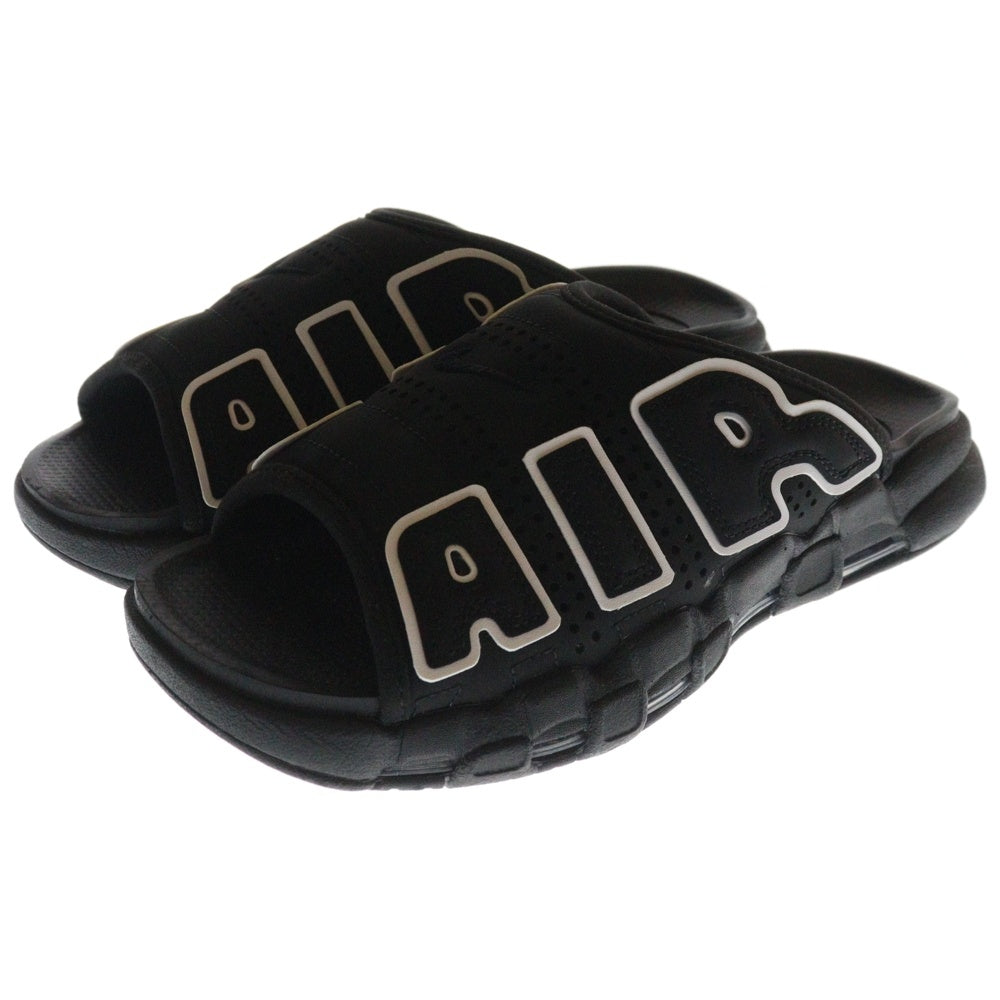 NIKE(ナイキ) AIR MORE UP TEMPO SLIDE DV2137-001 エアモアアップテンポ スライド サンダル ブラック US8/26cm