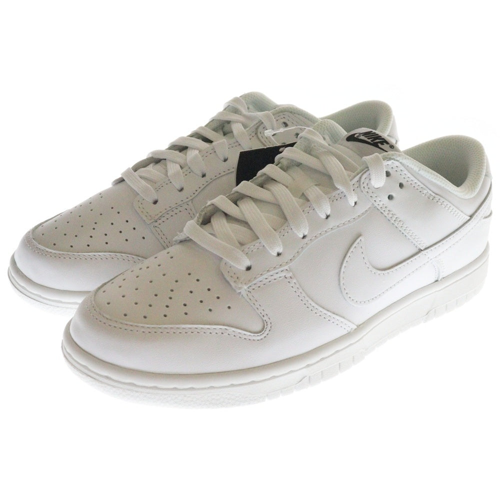 NIKE(ナイキ) WMNS DUNK LOW TRIPLE WHITE DD1503-109 ウィメンズ ダンクロー ローカットスニーカー シューズ ホワイト US9/26cm