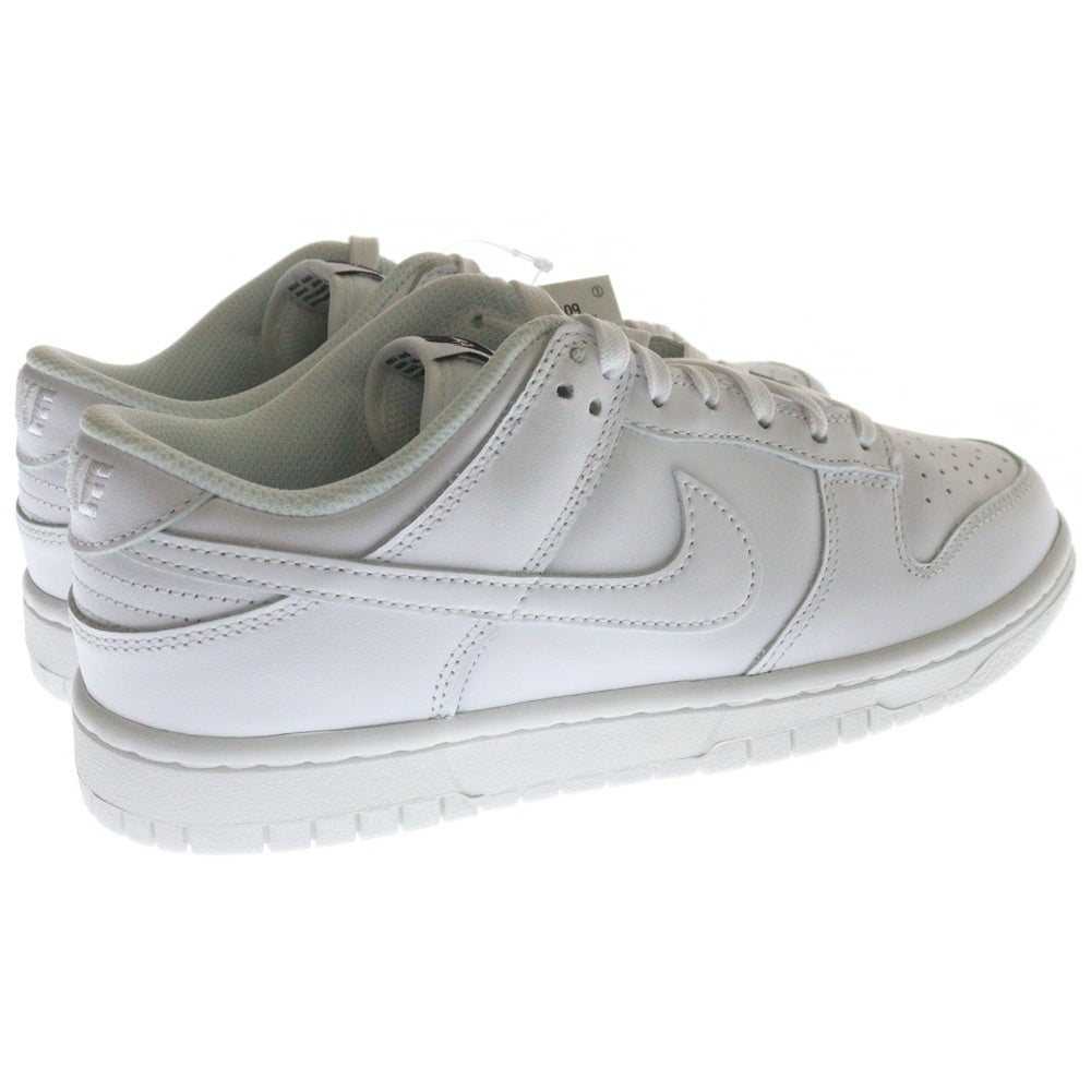 NIKE(ナイキ) WMNS DUNK LOW TRIPLE WHITE DD1503-109 ウィメンズ ダンクロー ローカットスニーカー シューズ ホワイト US9/26cm
