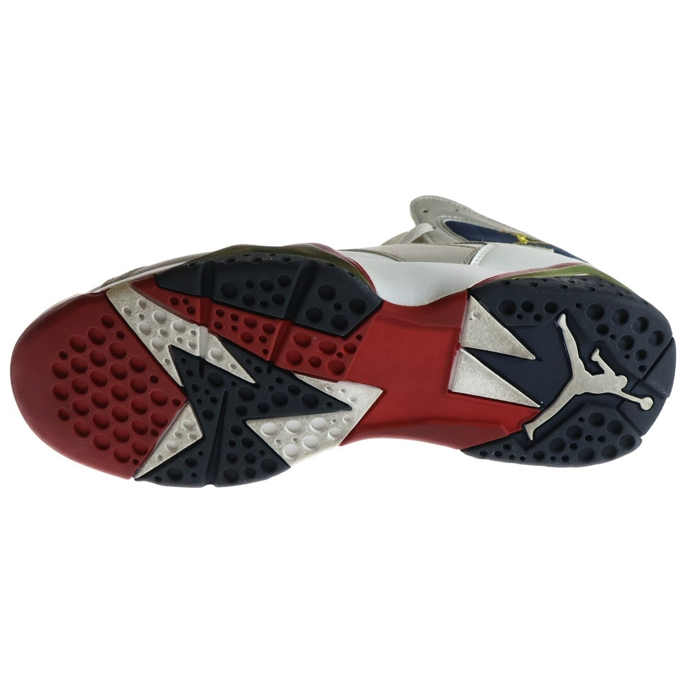 NIKE(ナイキ) 【観賞用 2004年製】AIR JORDAN 7 RETRO OLYMPIC 304775-171 エアジョーダン7 レトロ バルセロナオリンピック ハイカットスニーカー シューズ ホワイト US8/26cm