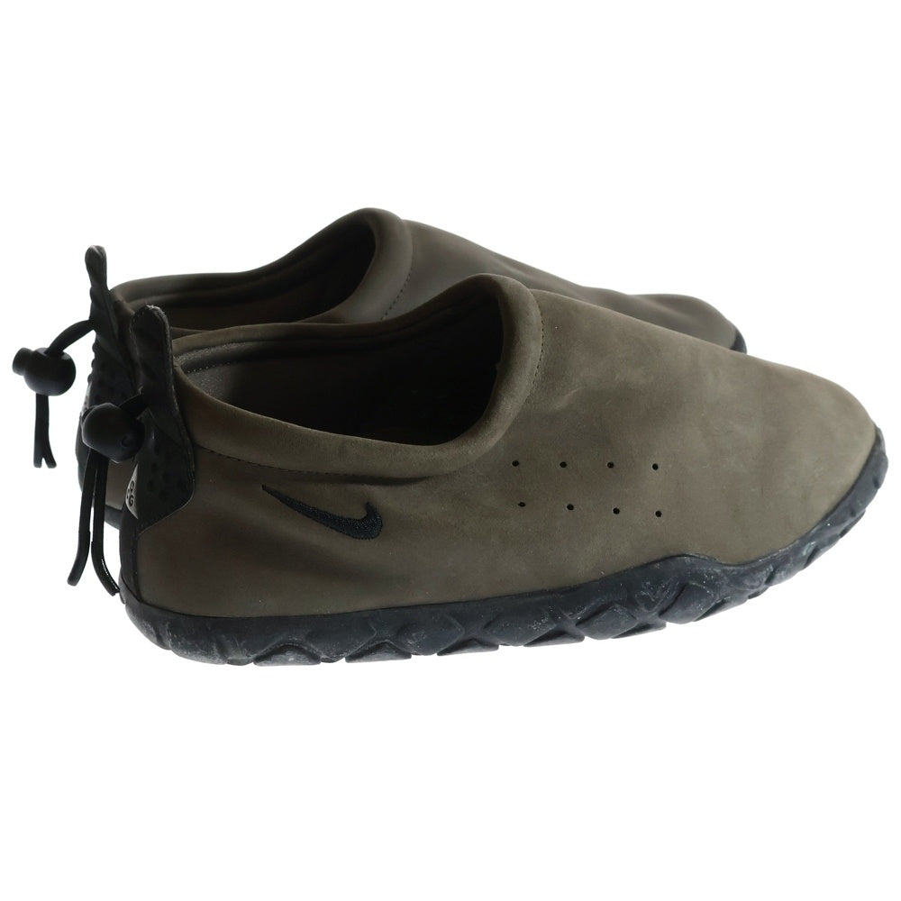 NIKE(ナイキ) AIR MOC 312454-200 エアモック スリッポン ローカットスニーカー シューズ グレー US8/26cm