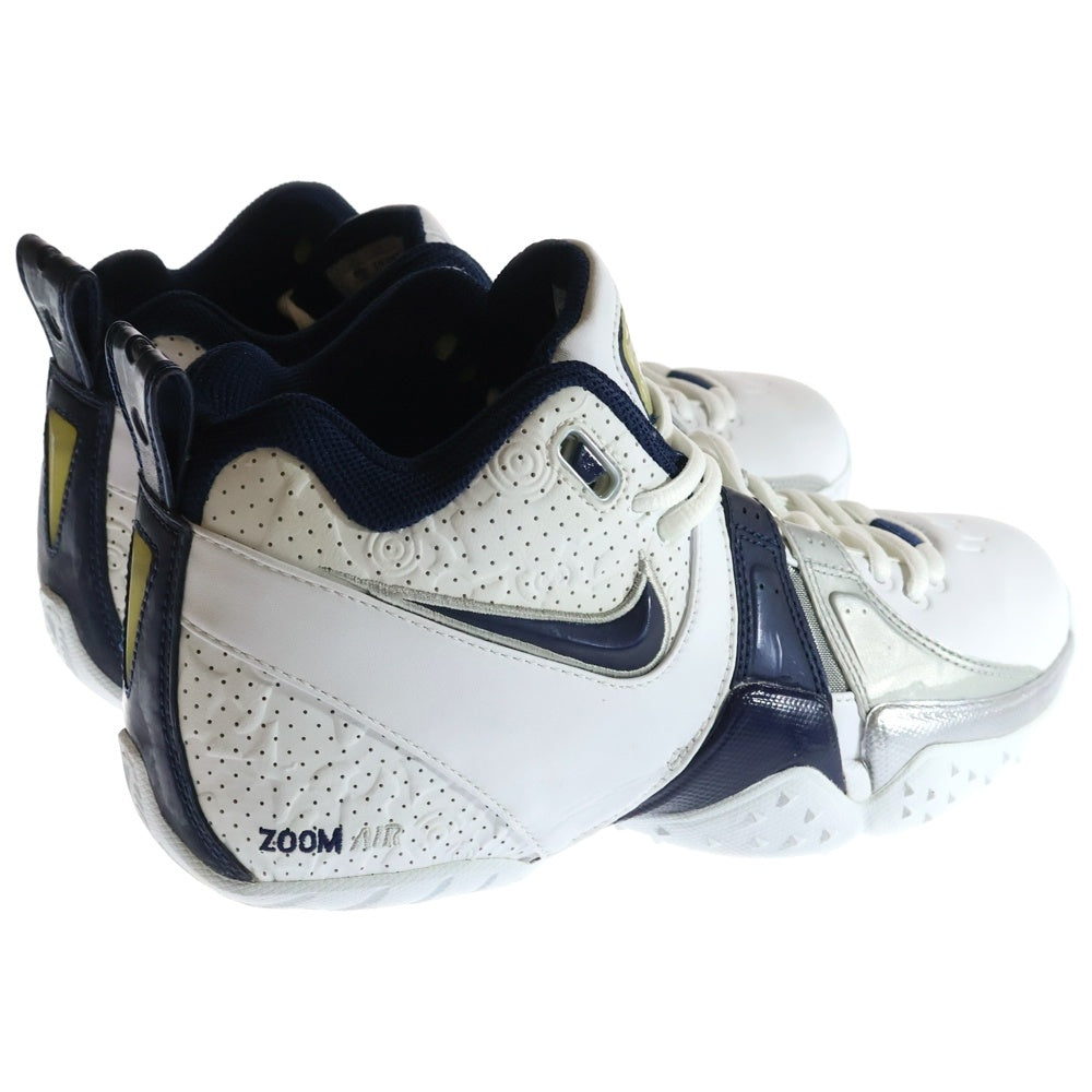 NIKE(ナイキ) AIR ZOOM BRAVE 311903-141 エアズームブレイブ ハイカットスニーカー シューズ ホワイト US8/26cm