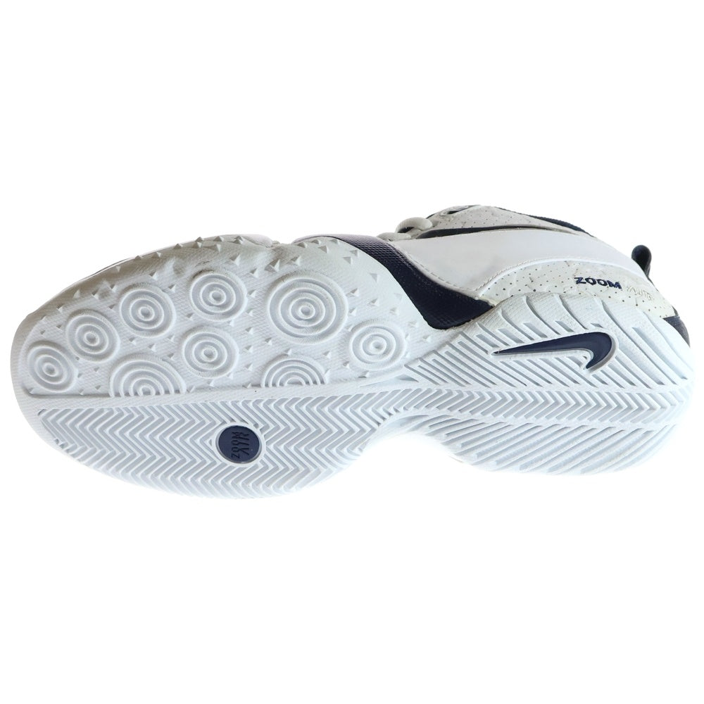 NIKE(ナイキ) AIR ZOOM BRAVE 311903-141 エアズームブレイブ ハイカットスニーカー シューズ ホワイト US8/26cm