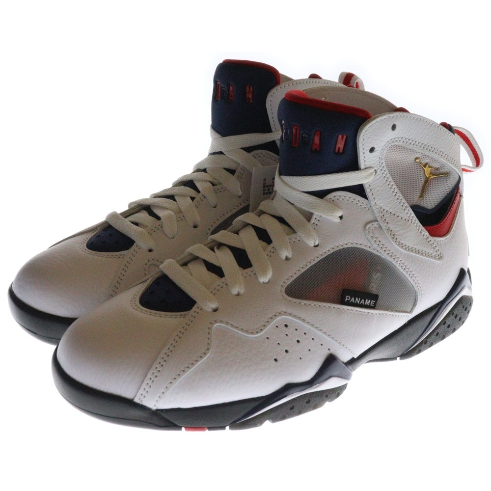 NIKE(ナイキ) ×PSG AIR JORDAN 7 RETRO CZ0789-105 パリサンジェルマン エアジョーダン7 レトロ ハイカットスニーカー シューズ ホワイト US7.5/25.5cm