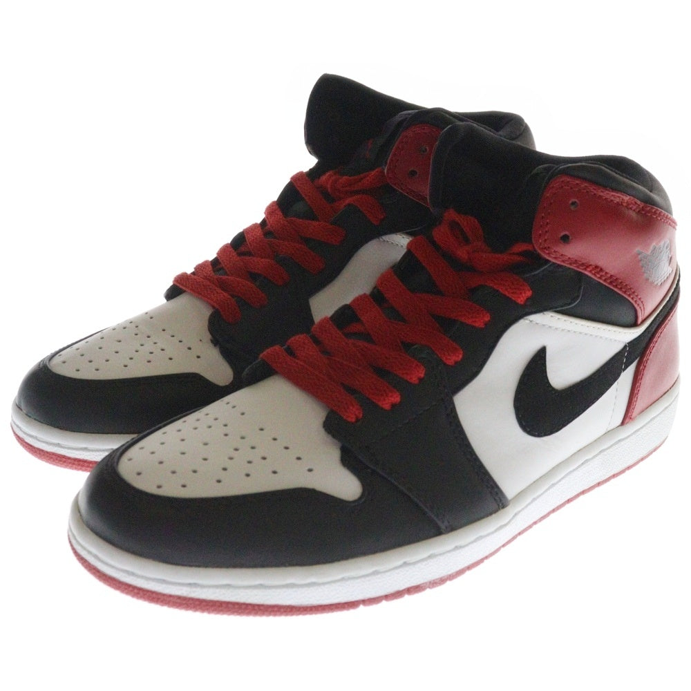 NIKE(ナイキ) 【観賞用 2007年製】 AIR JORDAN 1 BMP OLD LOVE 136085-102 エアジョーダン1 ミッドカットニーカー レッド/ブラック US8/26cm
