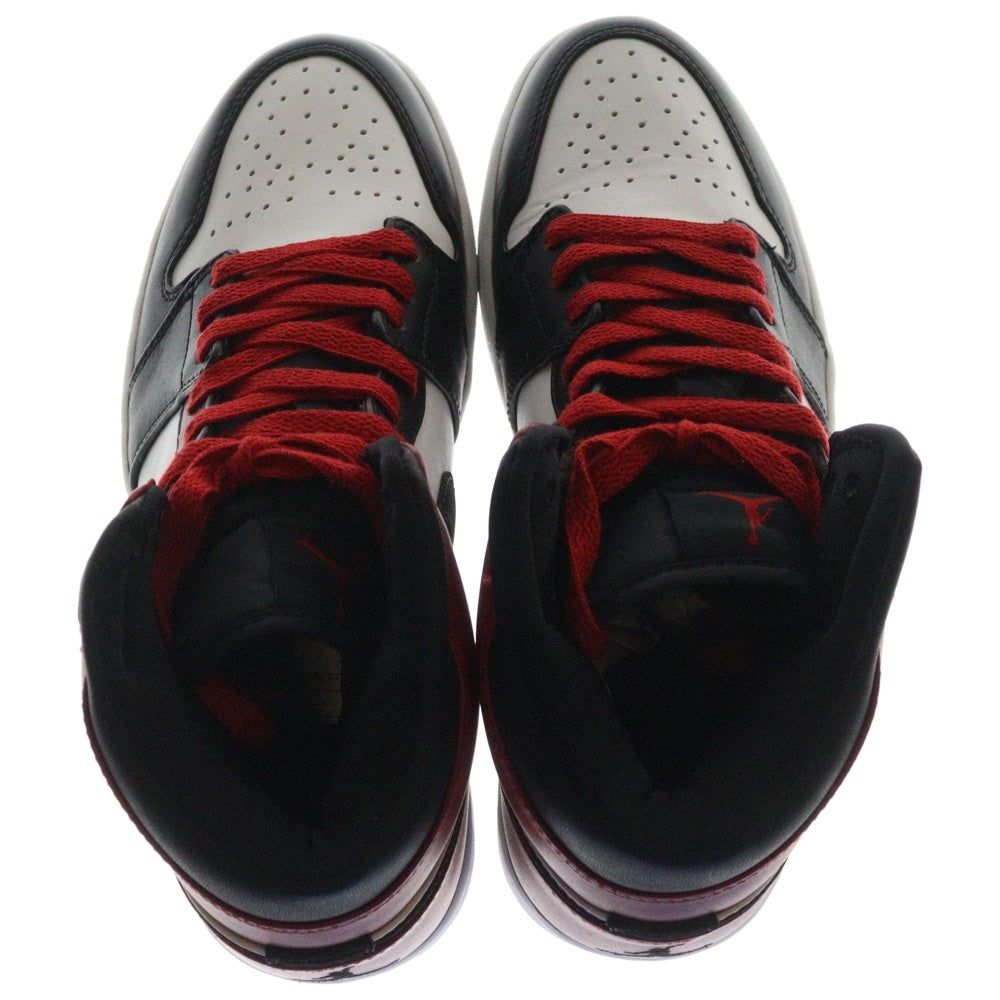NIKE(ナイキ) 【観賞用 2007年製】 AIR JORDAN 1 BMP OLD LOVE 136085-102 エアジョーダン1 ミッドカットニーカー レッド/ブラック US8/26cm