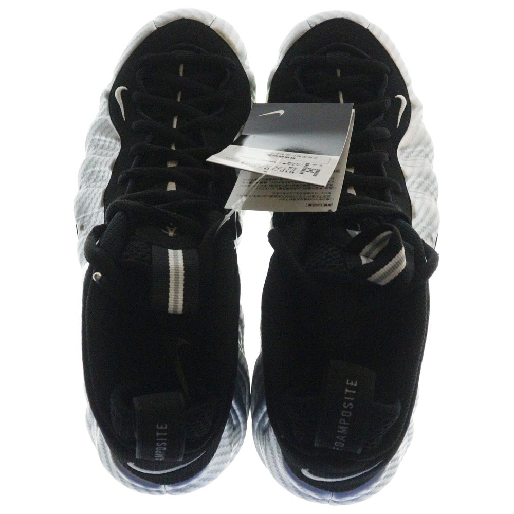 NIKE(ナイキ) AIR FOAMPOSITE PRO SILVER SURFER 616750‐004 エアフォームポジット プロ シルバー サーファー ハイカットスニーカー シューズ シルバー/ブラック US8/26cm