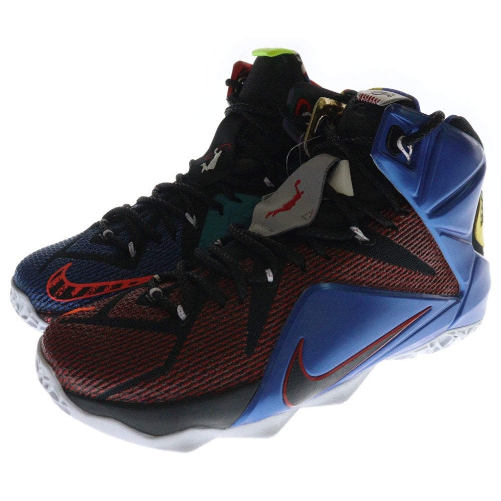 NIKE(ナイキ) 【観賞用 2015年製】LEBRON 12 SE802193-909 レブロン12 ハイカットスニーカー シューズ マルチカラー US8/26cm
