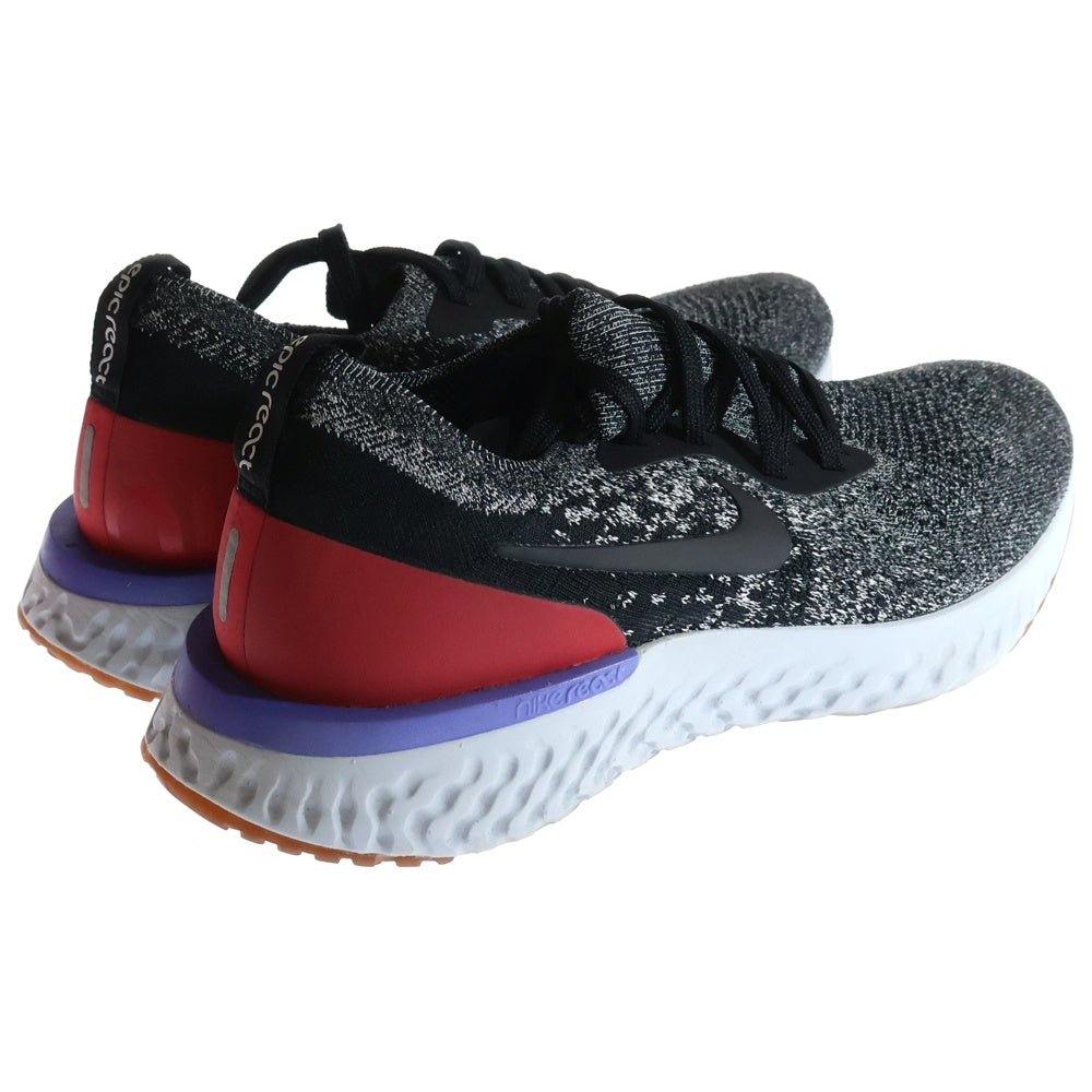 NIKE(ナイキ) EPIC REACT FLYKNIT エピック リアクト フライニット ローカットスニーカー シューズ グレー US8/26cm AQ0067-006