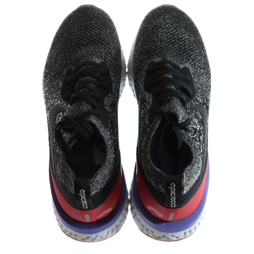 NIKE(ナイキ) EPIC REACT FLYKNIT エピック リアクト フライニット ローカットスニーカー シューズ グレー US8/26cm AQ0067-006