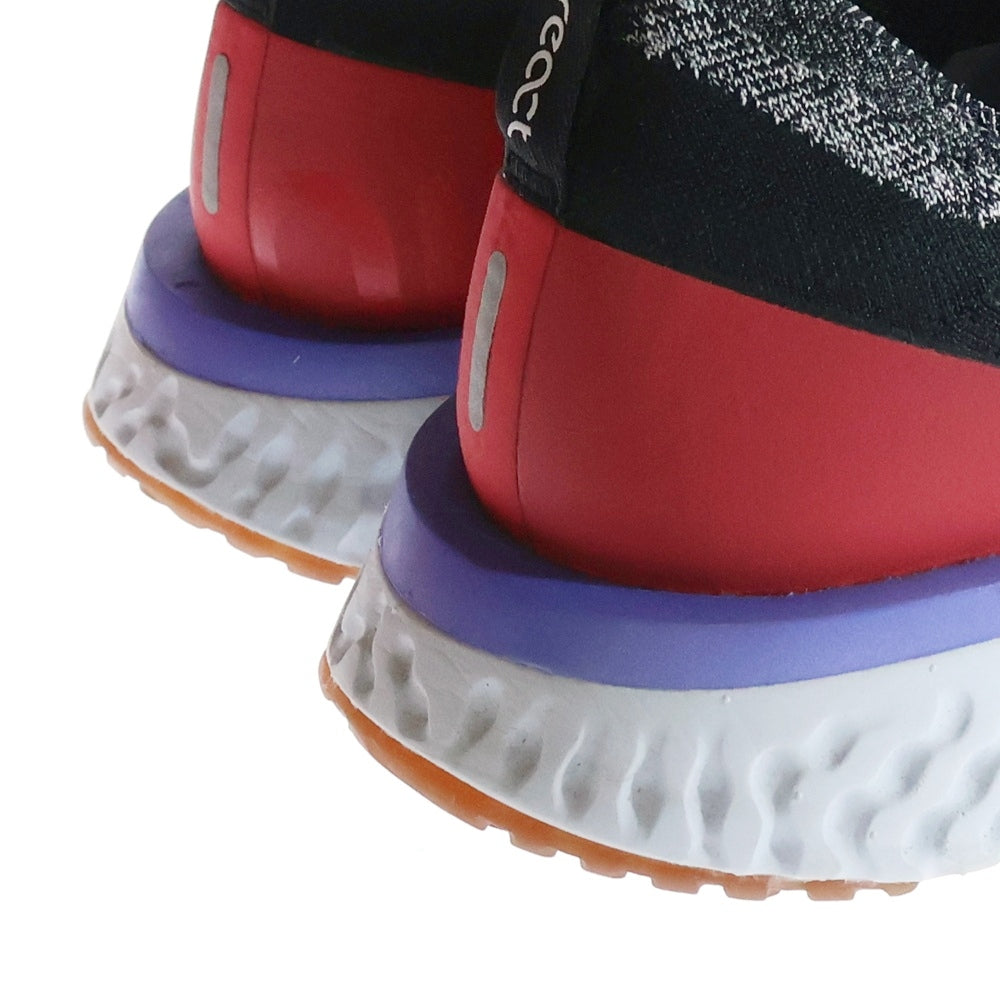 NIKE(ナイキ) EPIC REACT FLYKNIT エピック リアクト フライニット ローカットスニーカー シューズ グレー US8/26cm AQ0067-006