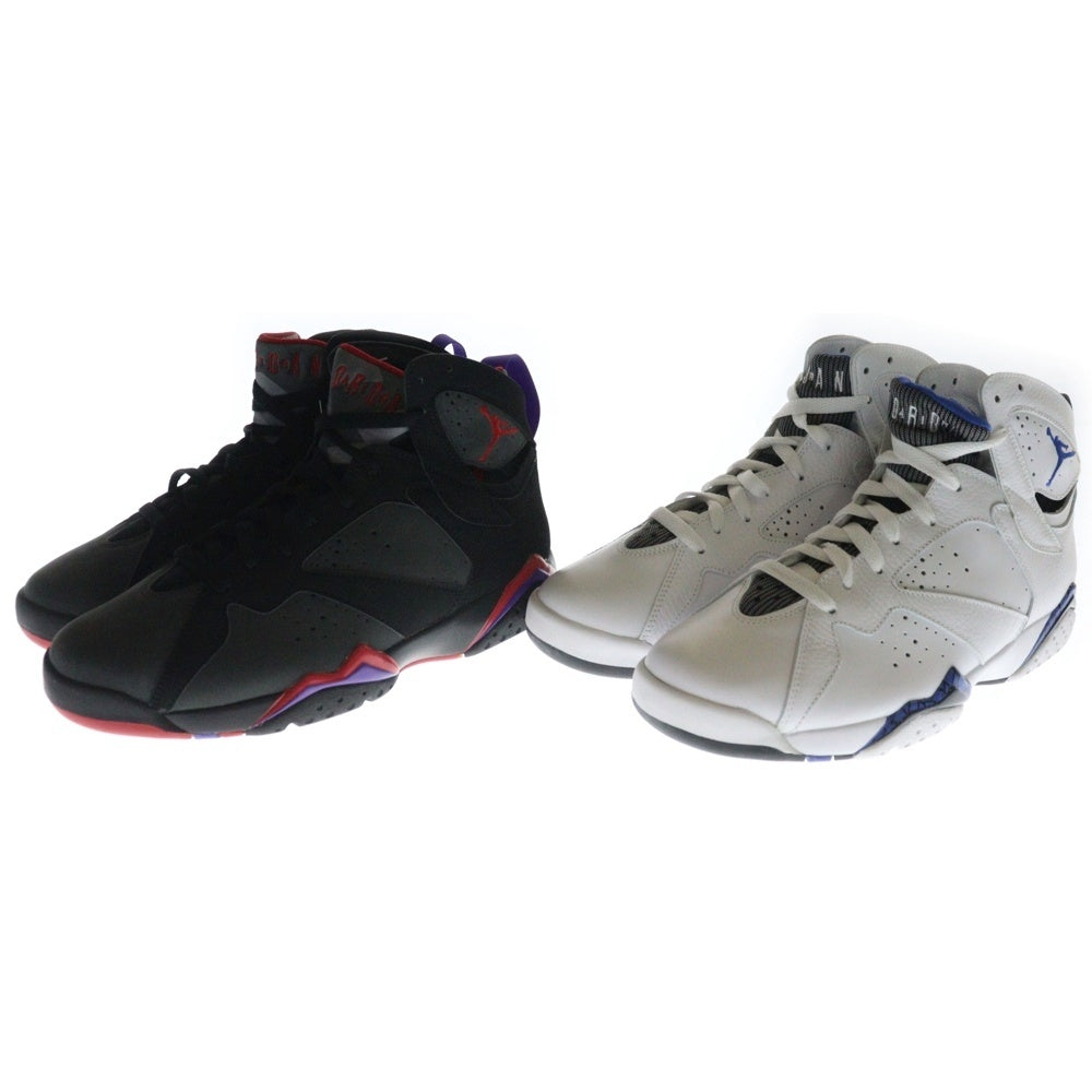 NIKE(ナイキ) 【観賞用 2009年製】 AIR JORDAN 7 DMP DEFINING MOMENTS PACK 371496-991 エアジョーダン7 ディフェンディングモーメンツパック ハイカットスニーカー 二足セット US8/26cm