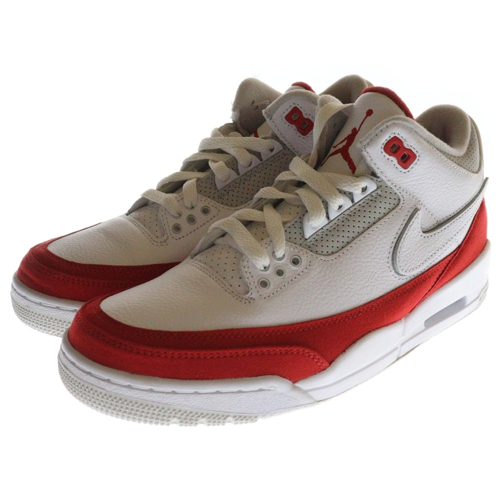 NIKE(ナイキ) AIR JORDAN 3 RETRO TINKER CJ0939-100 エアジョーダン3 レトロ ティンカー ハイカットスニーカー シューズ レッド/ホワイト US8/26cm