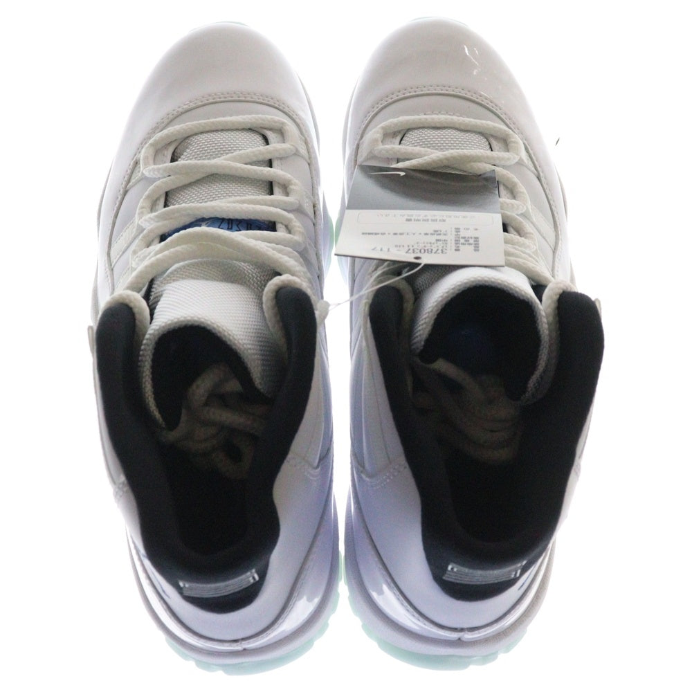 NIKE(ナイキ) 【観賞用 2014年製】 AIR JORDAN 11 RETRO 378037-117 エアジョーダン11レトロ ハイカットスニーカー シューズ ホワイト US8/26cm