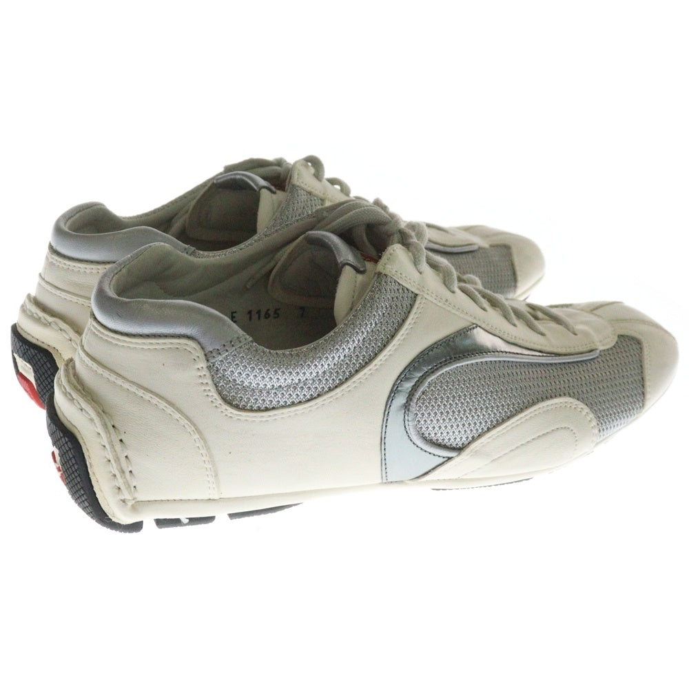 PRADA SPORT(プラダ スポーツ) CALZATURE UOMO 4E1165 ドライビングシューズ ローカットスニーカー シューズ ホワイト