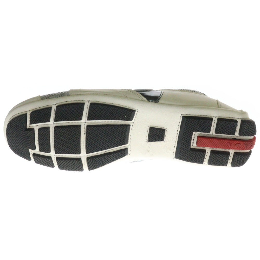 PRADA SPORT(プラダ スポーツ) CALZATURE UOMO 4E1165 ドライビングシューズ ローカットスニーカー シューズ ホワイト