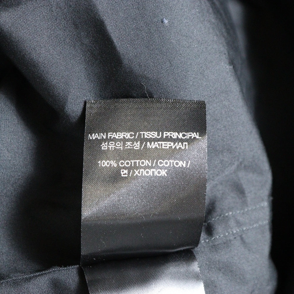 VETEMENTS(ヴェトモン) モーターヘッドプリント オーバーサイズ 長袖シャツ ブラック UE64SH240B