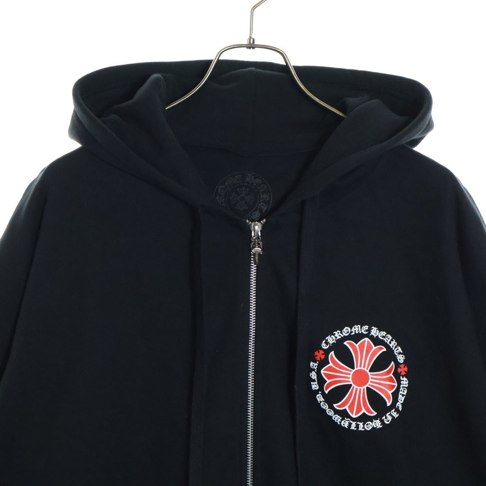 CHROME HEARTS(クロムハーツ) Made in Hollywood Red Cross Zip