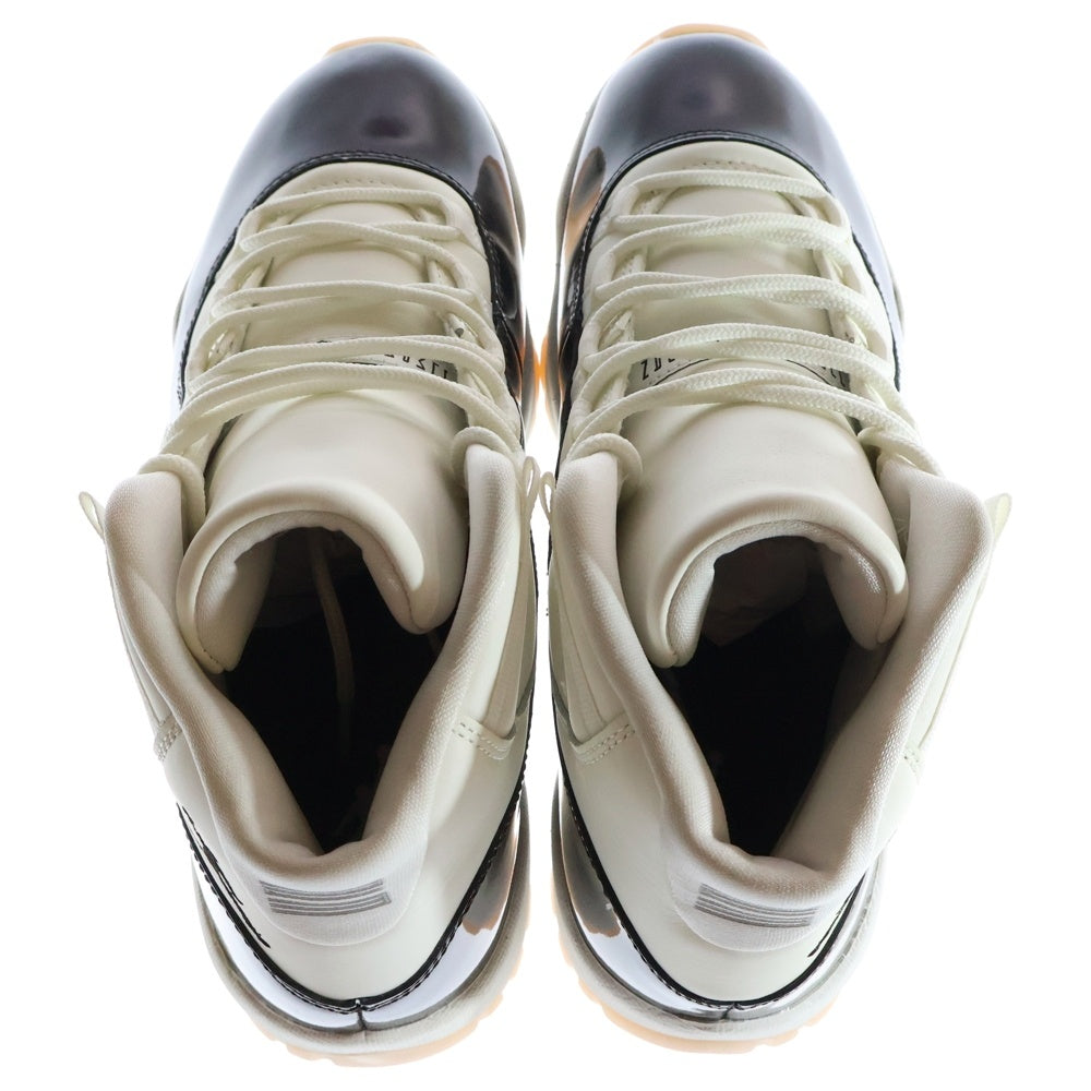 NIKE(ナイキ) WMNS AIR JORDAN11 Retro Neapolitan AR0715-101 ウィメンズ エアジョーダン11 ナポリタン ハイカットスニーカー ホワイト/ブラック US10.5/27.5cm