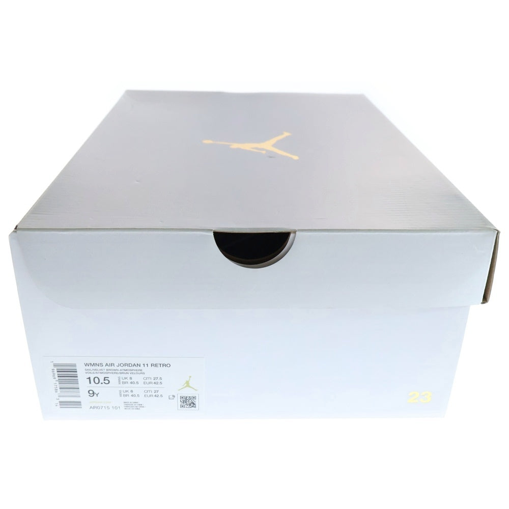 NIKE(ナイキ) WMNS AIR JORDAN11 Retro Neapolitan AR0715-101 ウィメンズ エアジョーダン11 ナポリタン ハイカットスニーカー ホワイト/ブラック US10.5/27.5cm