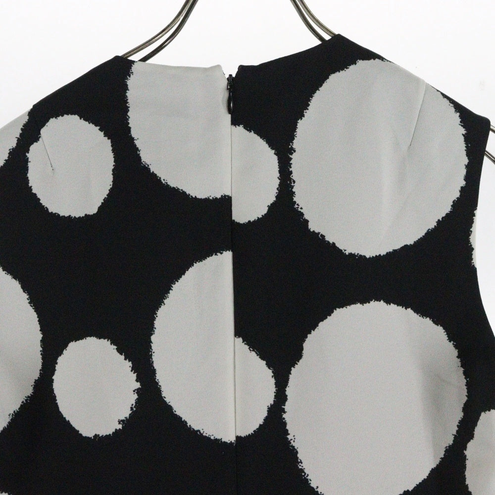 Paul Smith(ポールスミス) ONE PIECE 水玉総柄ワンピース ブラック/ホワイト レディース