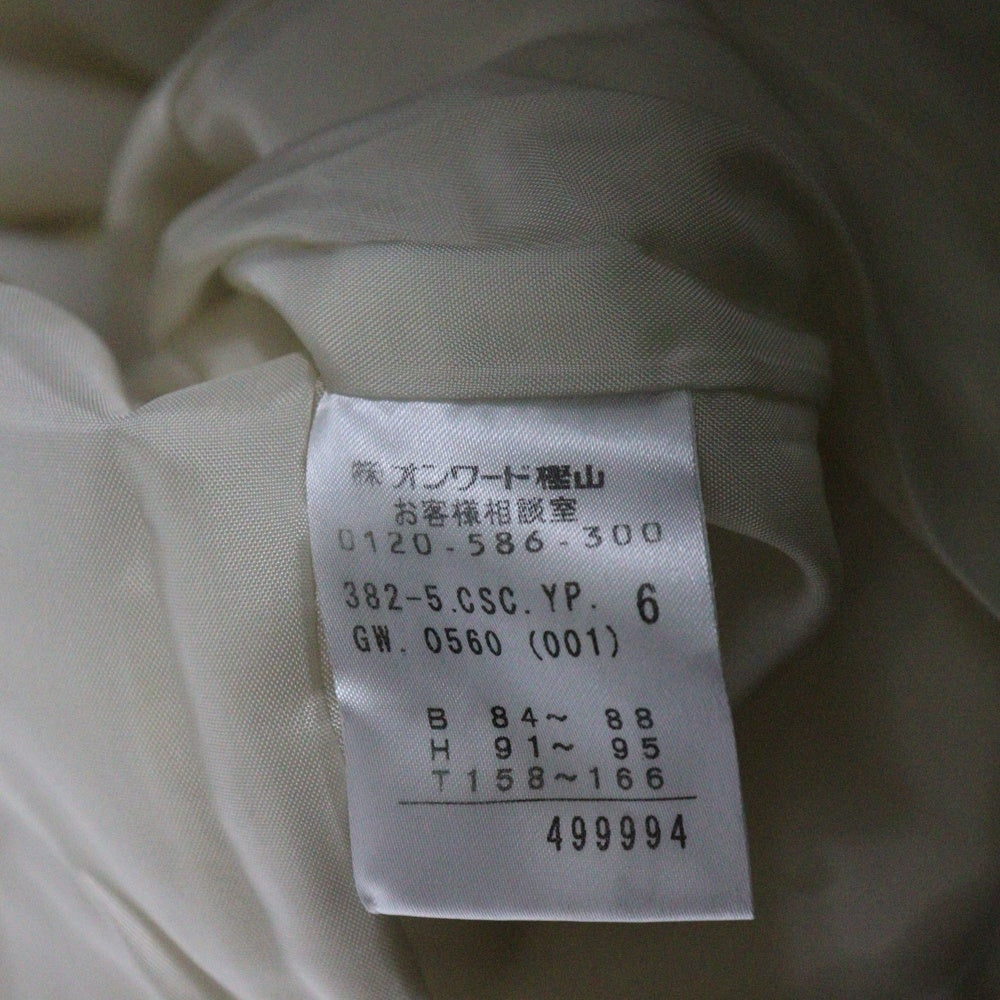 Calvin Klein(カルバンクライン) WOOL JACKET ウールジャケット ファー付き ホワイト