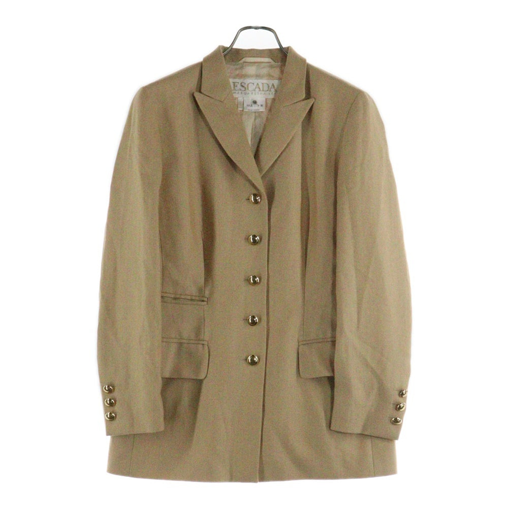 ESCADA(エスカーダ) 5Bカシミヤテーラードジャケット ベージュ
