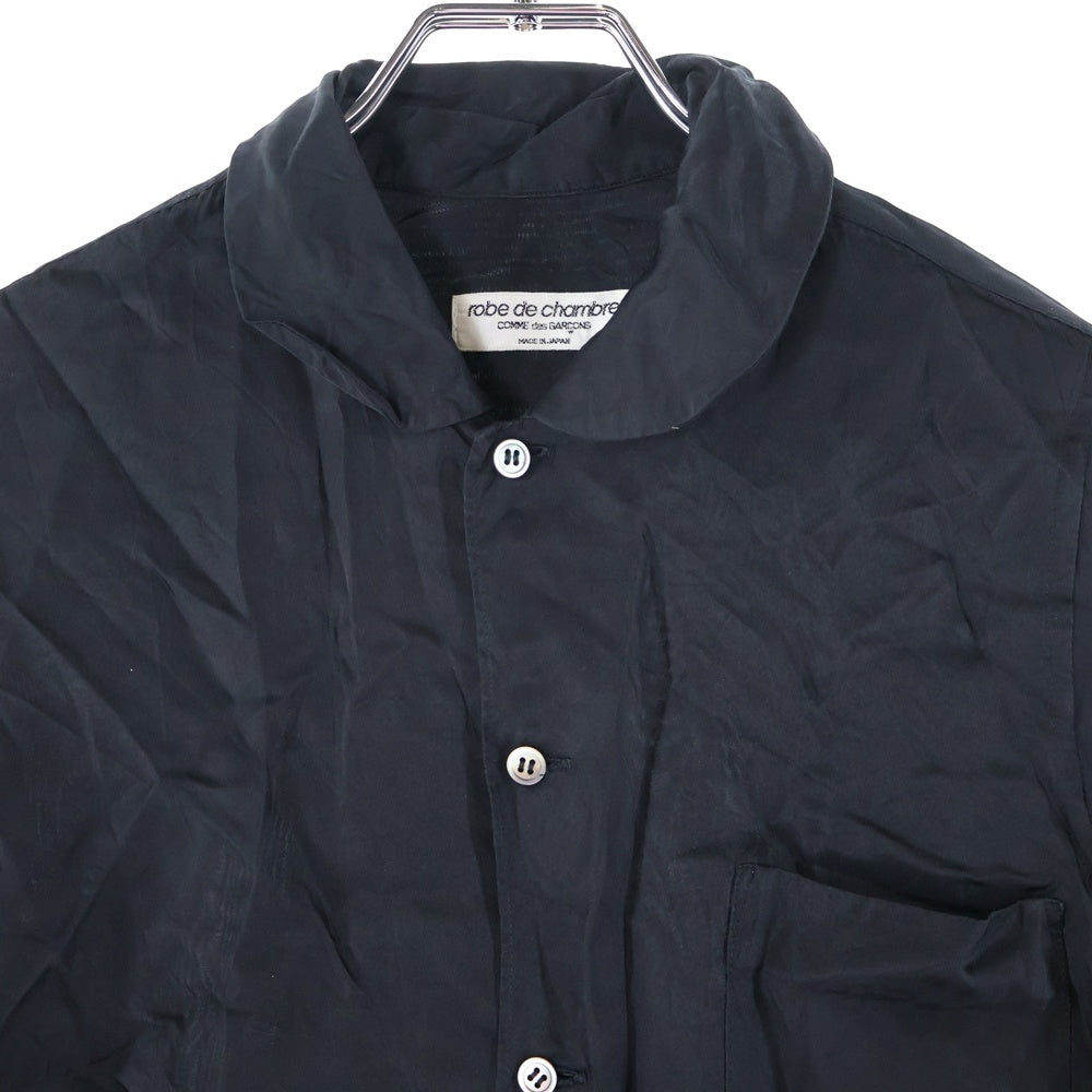 robe de chambre ホワイト長袖シャツ M robe de chambre COMME des GARCONS ローブドシャンブル