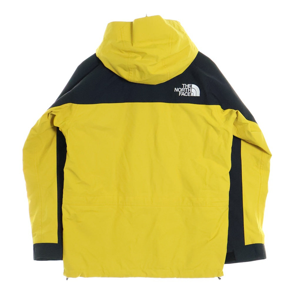 THE NORTH FACE(ザノースフェイス) GORE-TEX MOUNTAIN LIGHT JACKET ゴアテックス ナイロン ラマウンテンライトジャケット フーデッドマウンテンパーカ イエロー/ブラック NP11834
