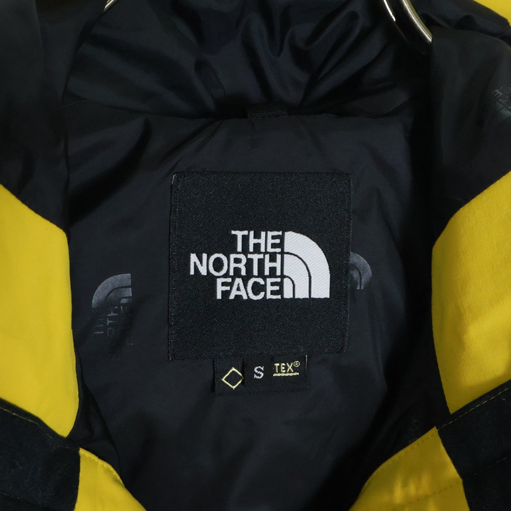 THE NORTH FACE(ザノースフェイス) GORE-TEX MOUNTAIN LIGHT JACKET ゴアテックス ナイロン ラマウンテンライトジャケット フーデッドマウンテンパーカ イエロー/ブラック NP11834