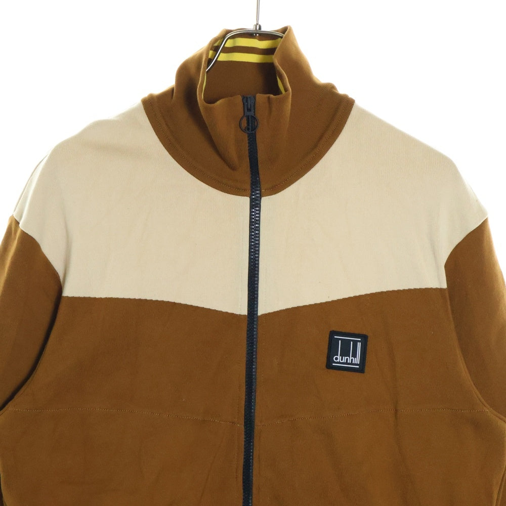 dunhill(ダンヒル) ロゴ ワッペン トラックジャケット ジップジャケット ブラウン