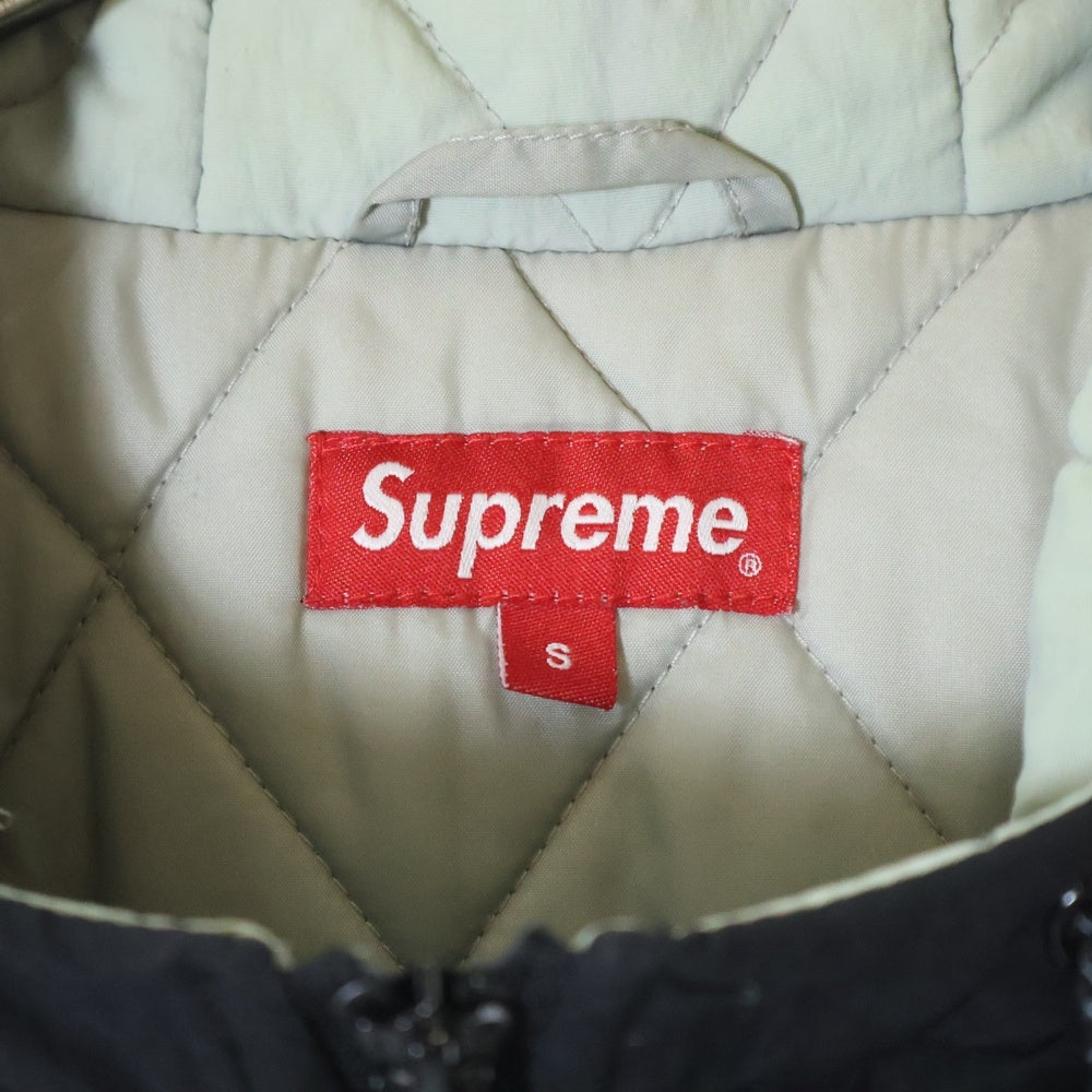 SUPREME(シュプリーム) 18SS Sleeve Script Sideline Jacket ナイロンジャケット サイドライン ジャケット ロゴ ブラック