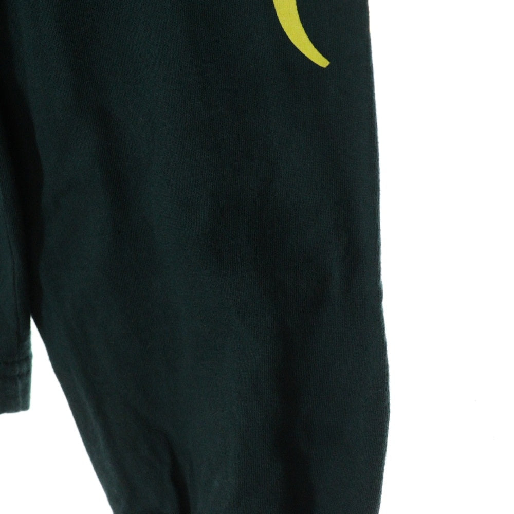 CHROME HEARTS(クロムハーツ) Yellow Horseshoe L/S Tee イエローホースシュー クルーネックロングスリーブ長袖Tシャツカットソー グリーン