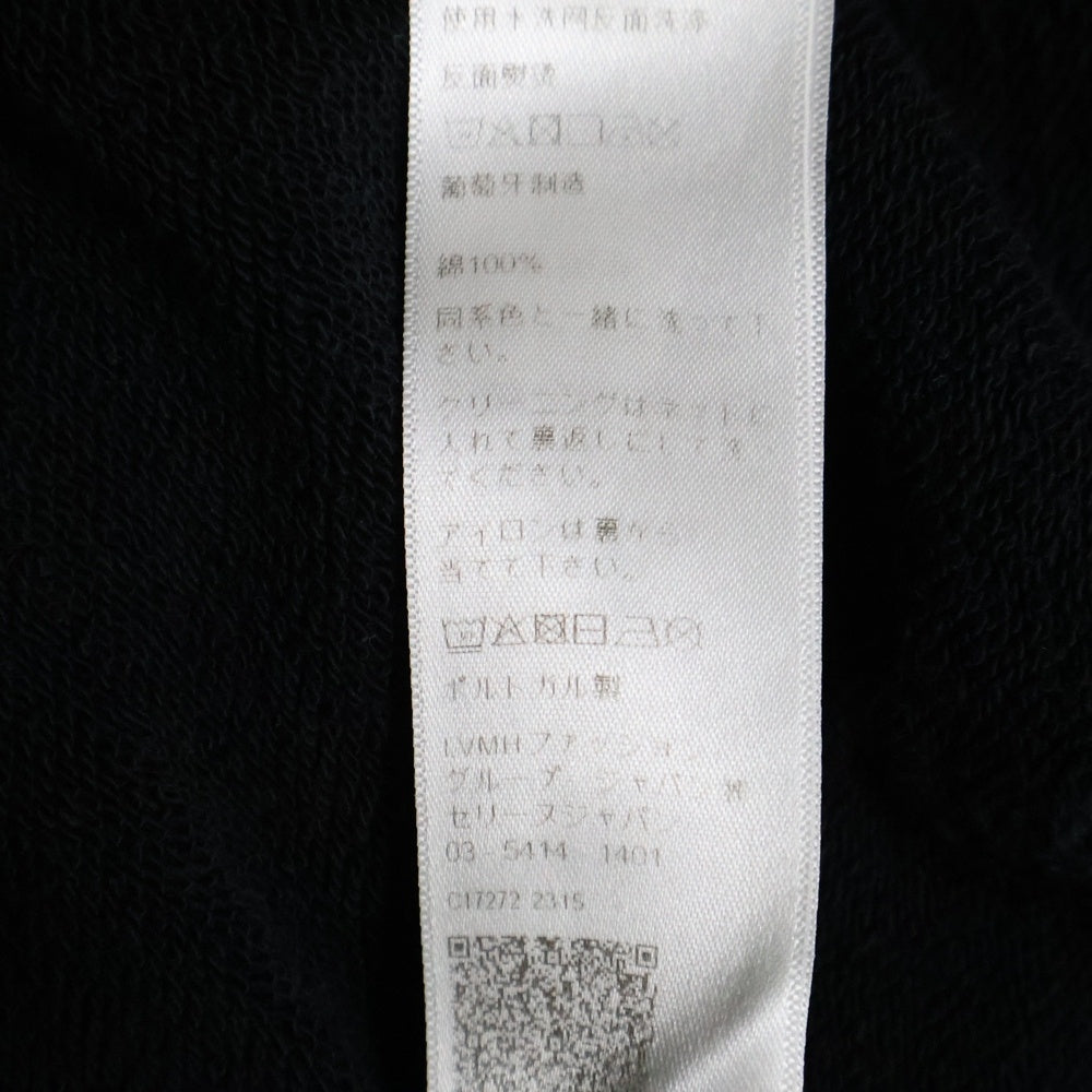 CELINE(セリーヌ) 23SS LE PALACE Hoodie ルパレス フロントロゴプリント プルオーバーパーカー フーディ ブラック 2Y75D670Q