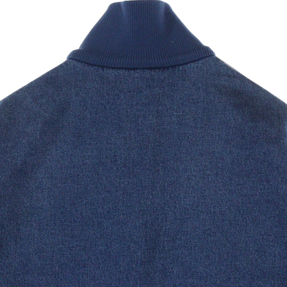 adidas Originals(アディダスオリジナルス) DENIM FIREBIRD TRACKTOP JC6233 ミディアムブルーデニム ファイヤー バード ジップアップトラックジャケット インディゴ