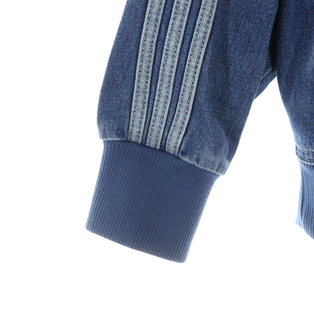 adidas Originals(アディダスオリジナルス) DENIM FIREBIRD TRACKTOP JC6233 ミディアムブルーデニム ファイヤー バード ジップアップトラックジャケット インディゴ