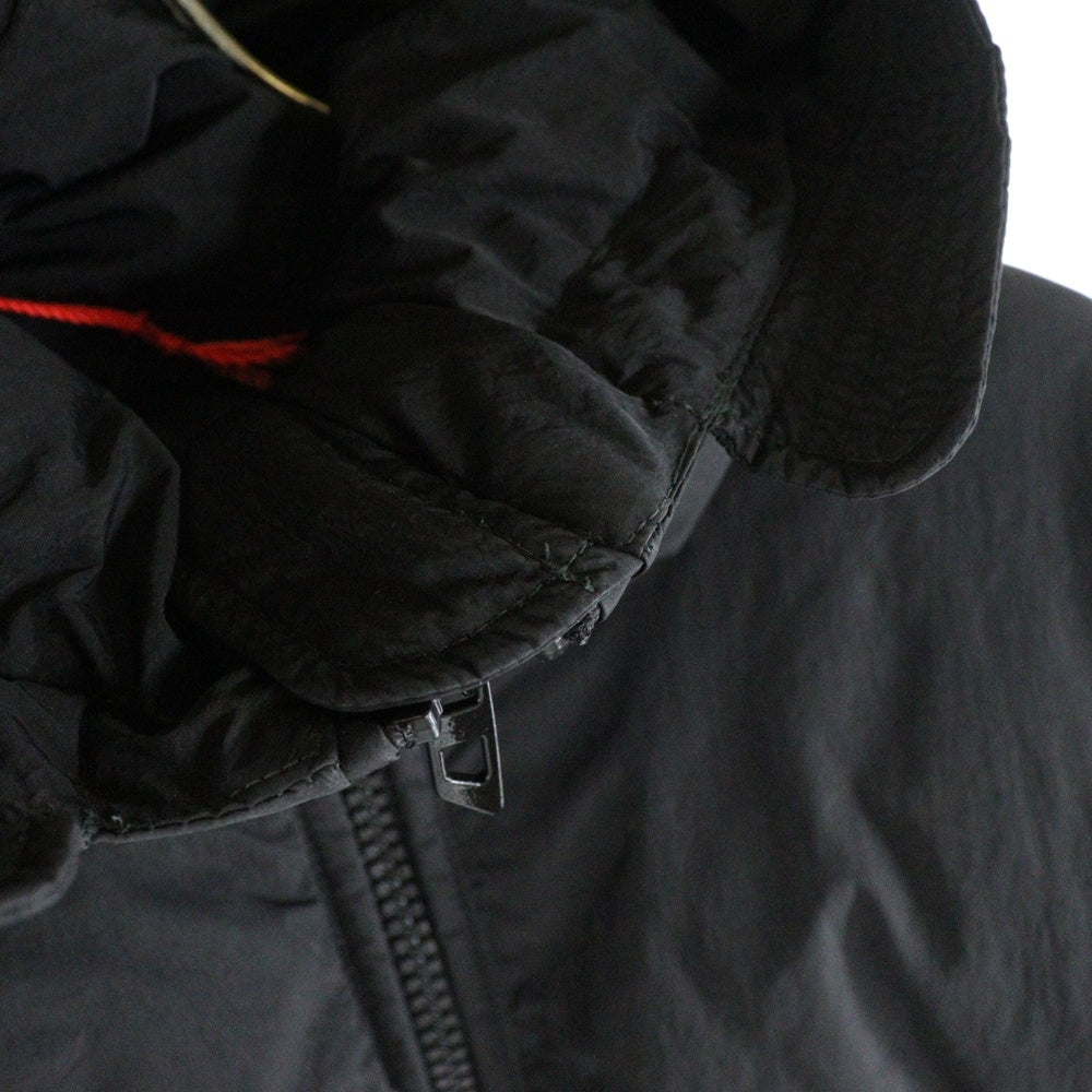 DIESEL(ディーゼル) 24AW Short Lifestyle Jacket ショート丈 フロントジップアップダウンジャケット レディース ブラック A15356