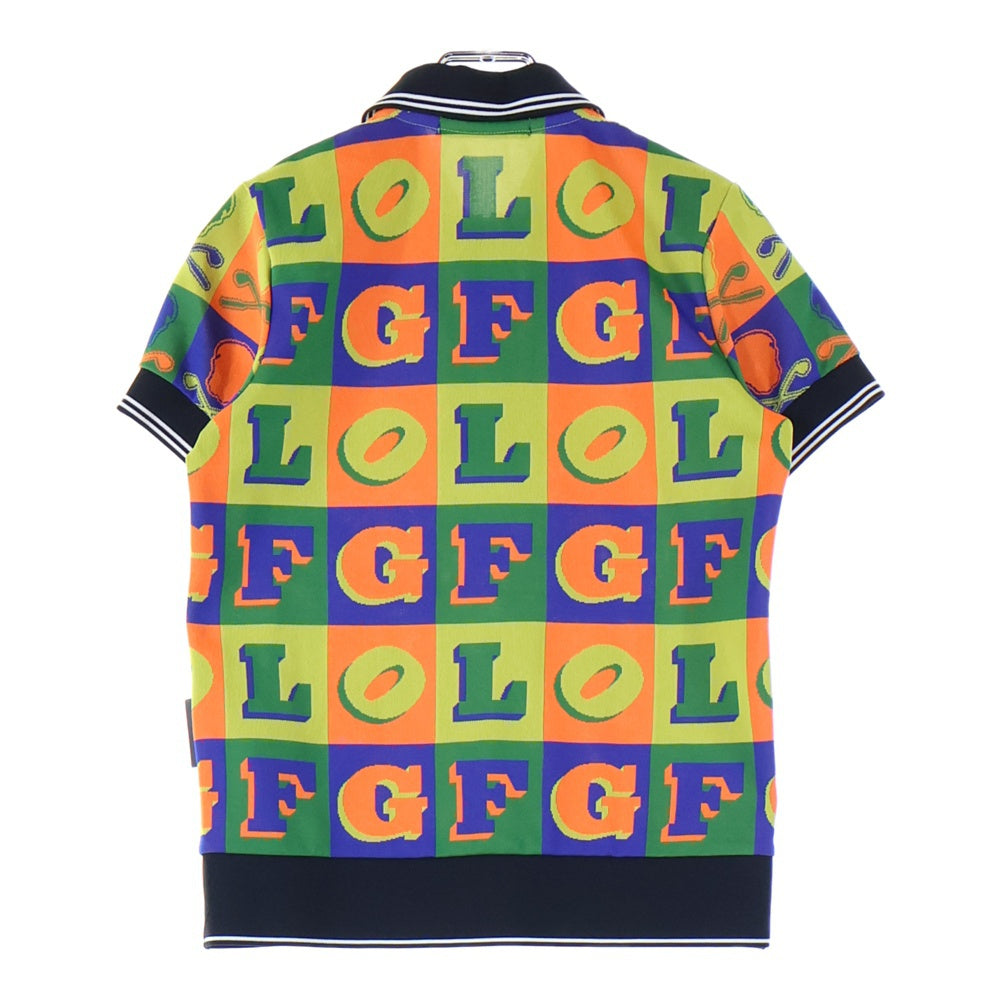 MARK&LONA(マークアンドロナ) POLO SHIRTS スカルデザイン半袖ポロシャツ マルチカラー MLW-0A-AP08