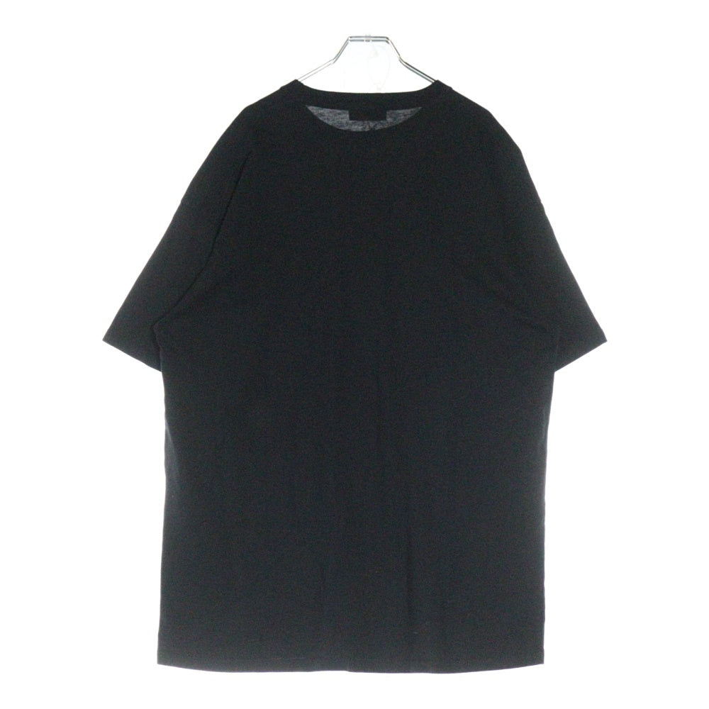 BALENCIAGA(バレンシアガ) 18AW BB Logo Print T-Shirt BBロゴプリント クルーネック半袖Tシャツカットソー ブラック 508203 TYK23