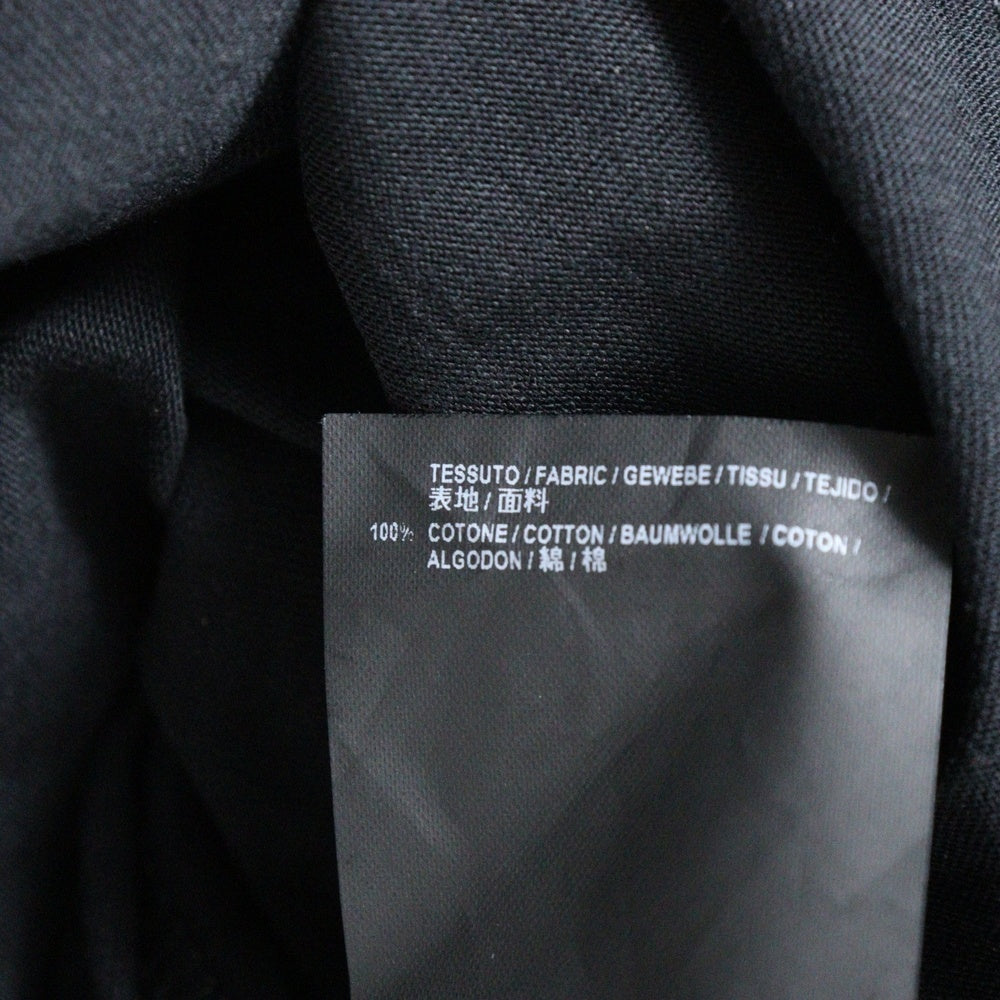 BALENCIAGA(バレンシアガ) 18AW BB Logo Print T-Shirt BBロゴプリント クルーネック半袖Tシャツカットソー ブラック 508203 TYK23