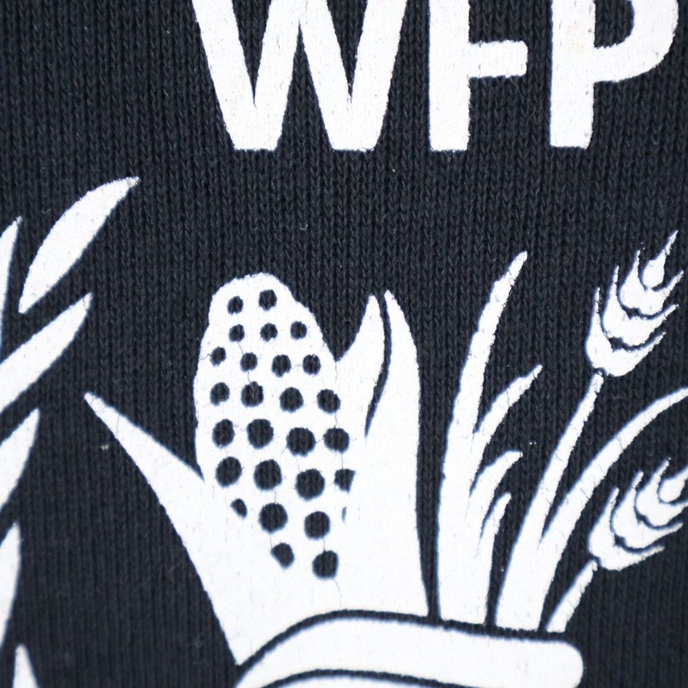BALENCIAGA(バレンシアガ) World Food Programme Hoodie フロントブランドロゴ プルオーバーパーカー フーディ ブラック 541709 TCV34